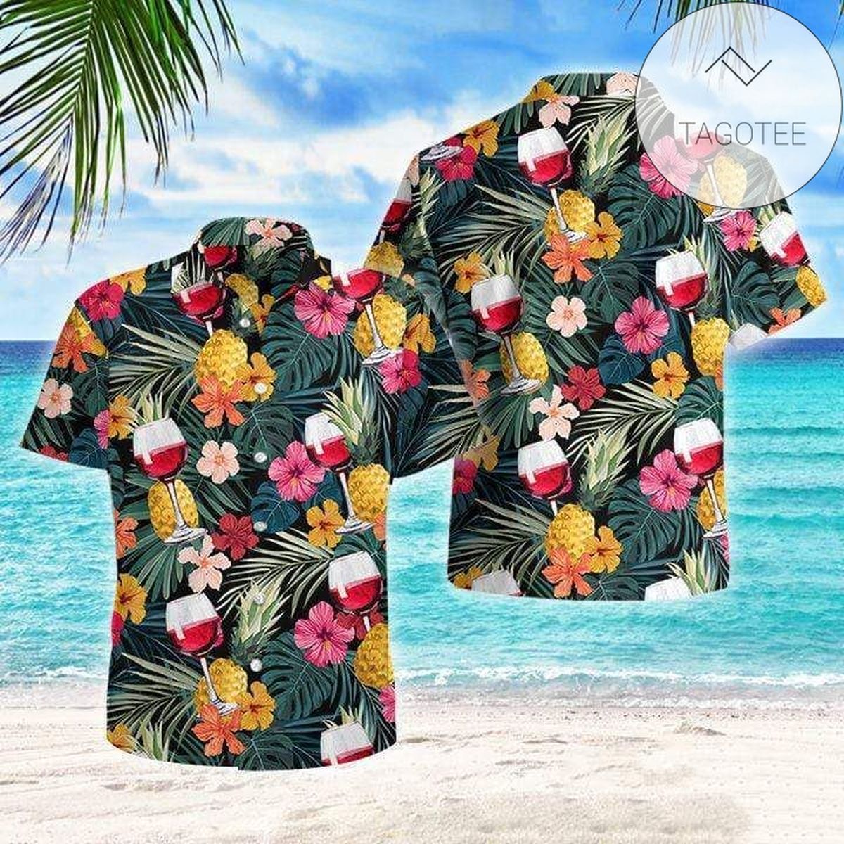 Red Tractor Hawaiian Shirt Summer Button Up Shirt For Men Hawaiian Summer Trends Shirt 2020