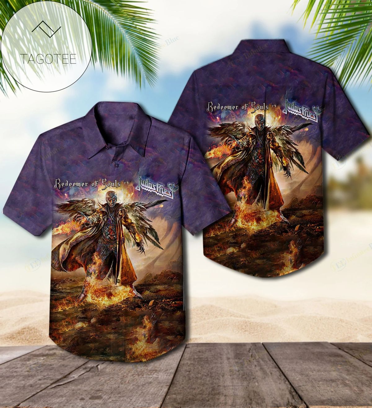 Redeemer Of Souls Studio Album By Judas Priest Hawaiian Shirt