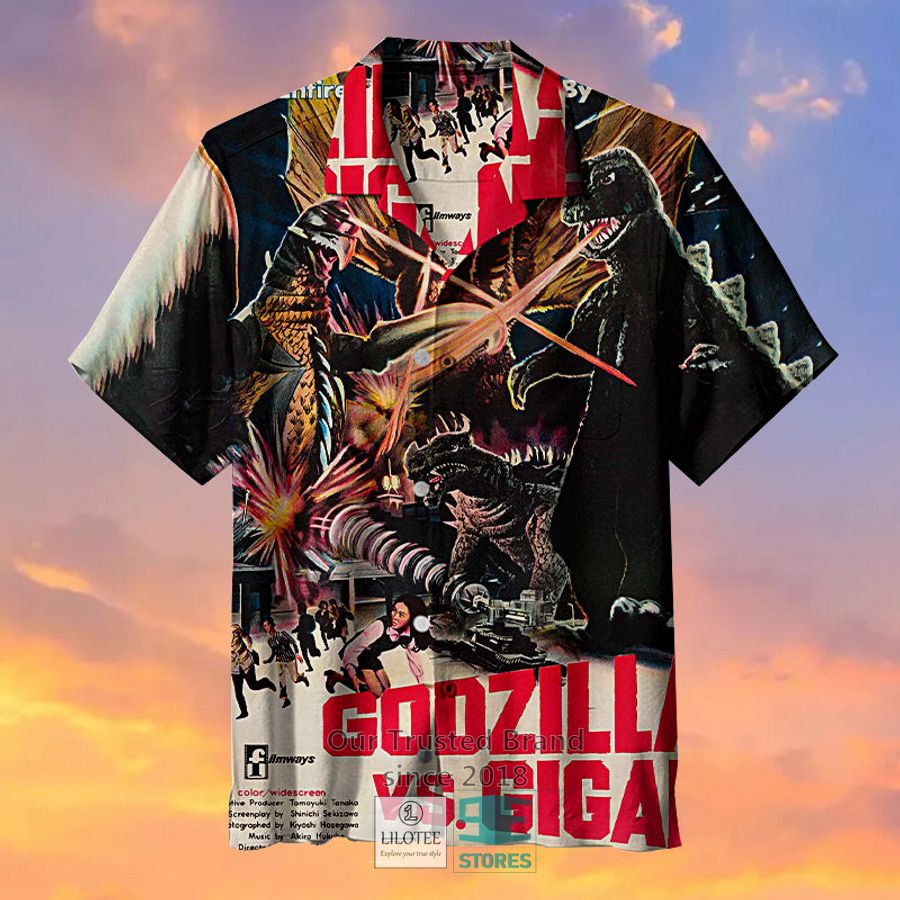 Release of Godzilla Vs. Gigan Casual Hawaiian Shirt