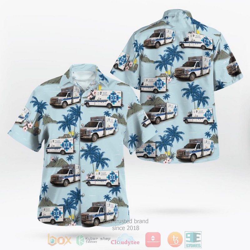 Remy Martin palm tree Hawaiian shirt