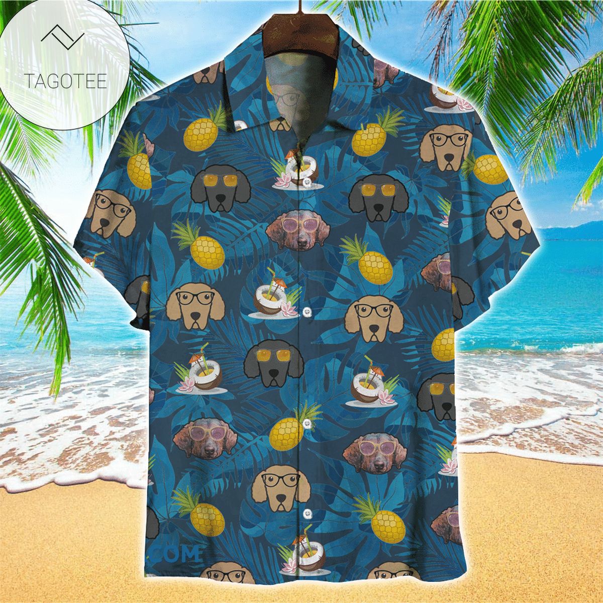 Retriever Dog Terrier Aloha Hawaii Shirt Perfect Hawaiian Shirt For Dog Lover