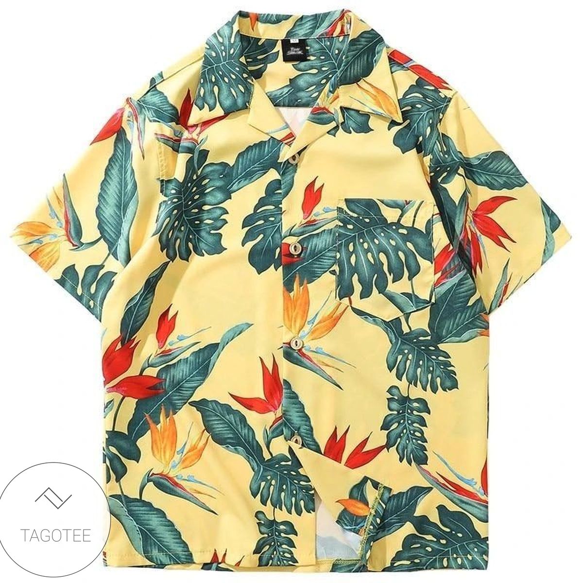 Retro Animals Birds Hawaiian Shirt