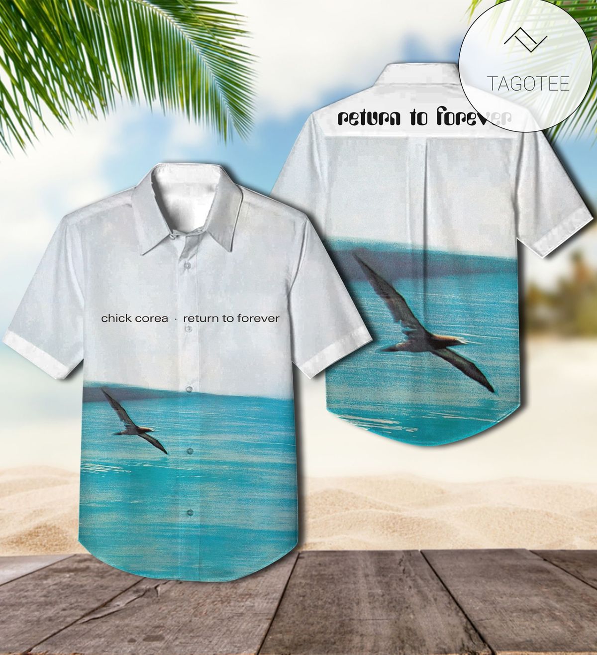 Return To Forever Album By Chick Corea Hawaiian Shirt