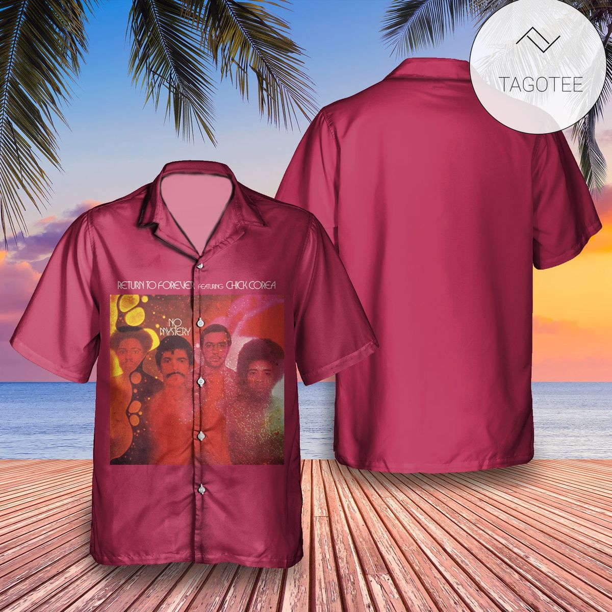 Return To Forever Featuring Chick Corea Hymn Of The Seventh Galaxy Album Cover Hawaiian Shirt