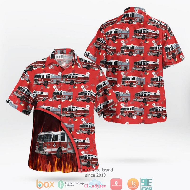 Rhode Island State Police 2017 Ford Police Interceptor Utility Hawaiian Shirt