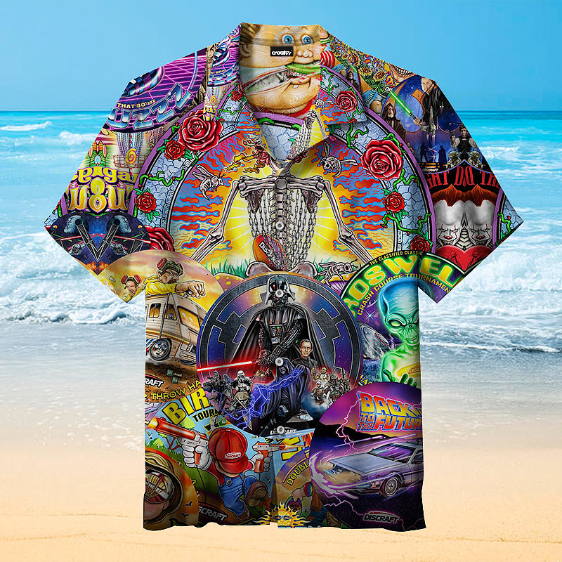 Retro Rugby Hawaiian Shirt