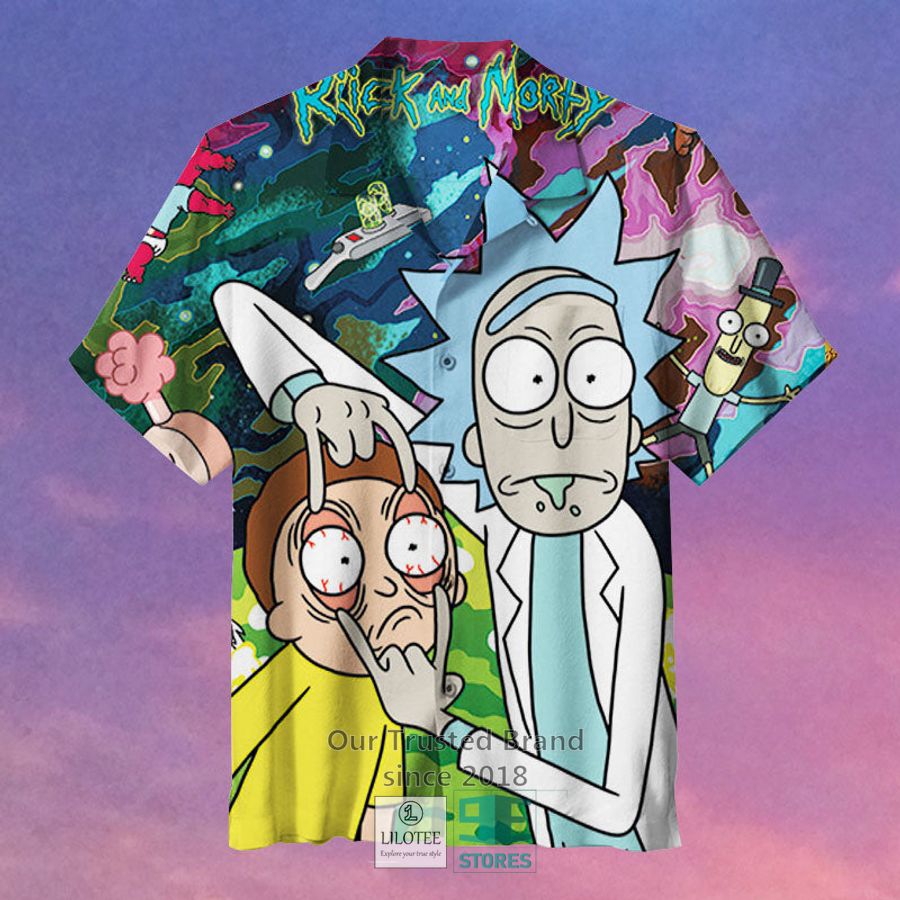 Rick And Morty Casual Hawaiian Shirt