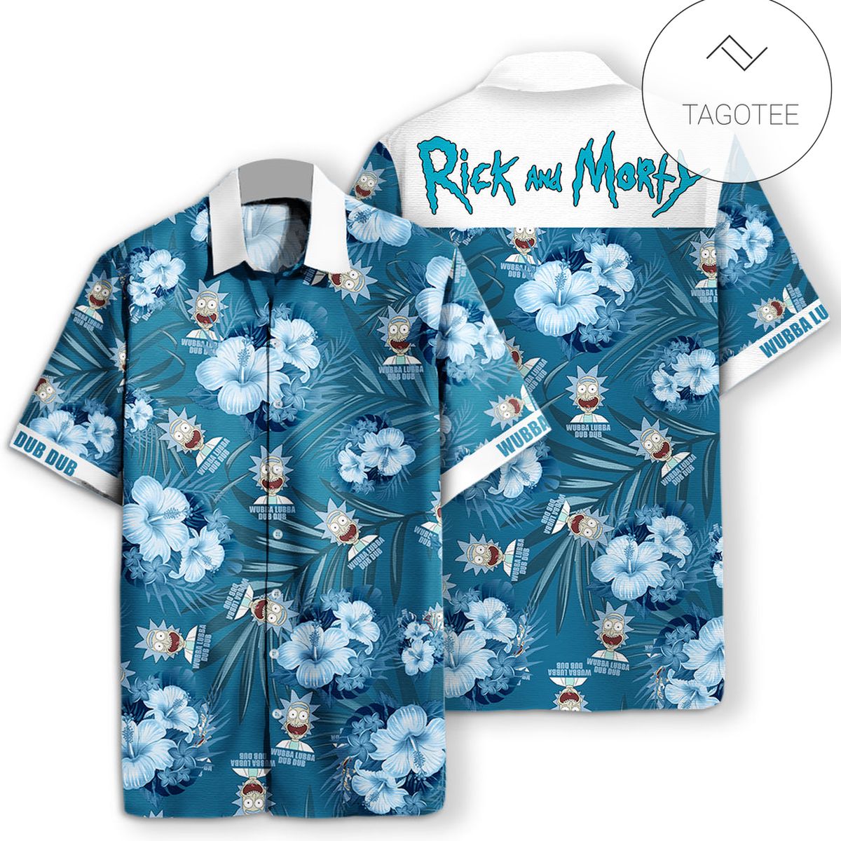 Rick And Morty Hawaiian Shirt Summer Button Up Shirt For Men Hawaiian Summer Trends Shirt 2020