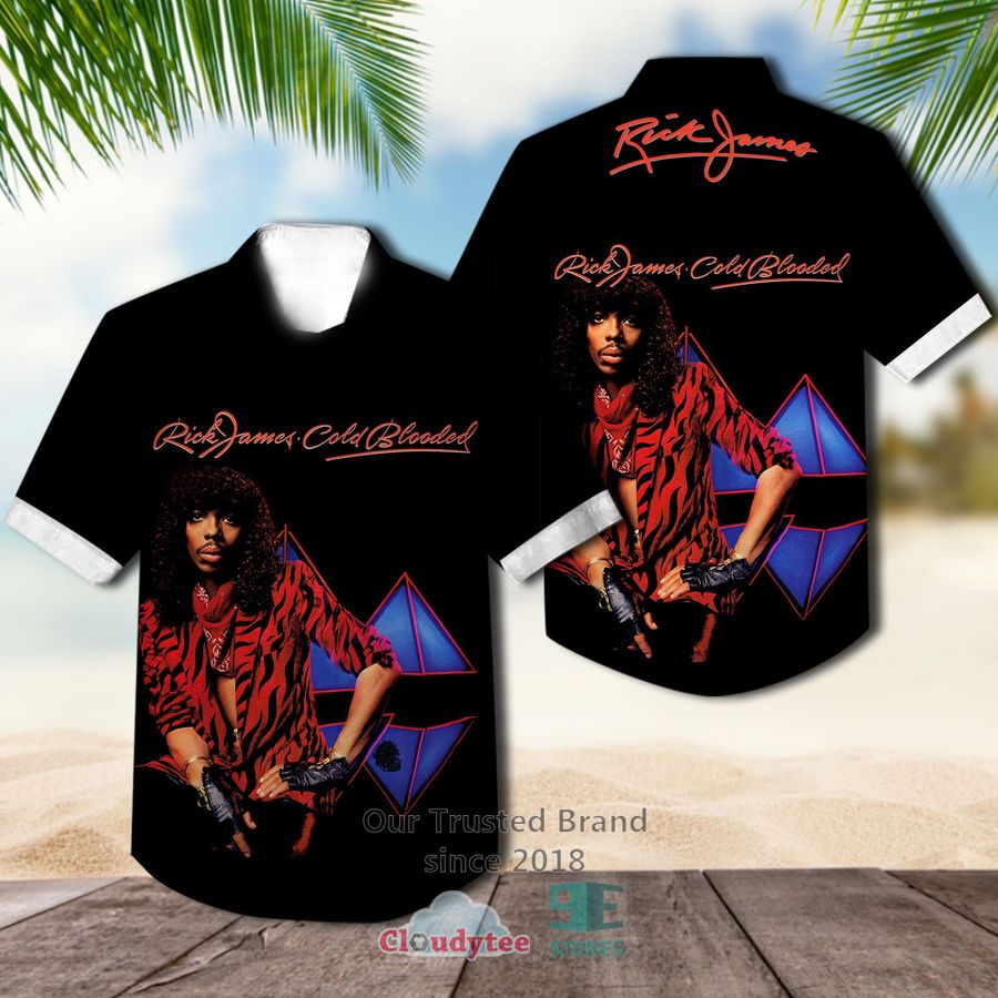 Rick James Cold Blooded Casual Hawaiian Shirt