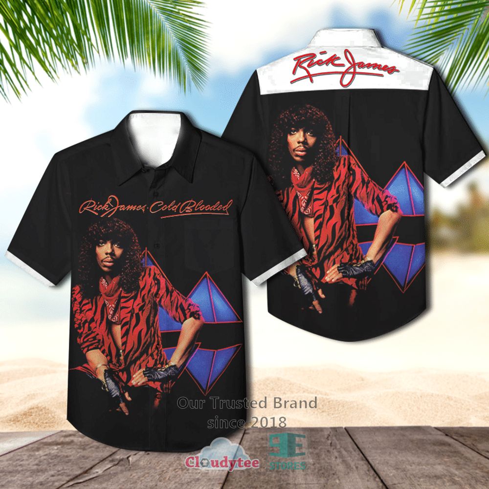 Rick James Bustin’ Out of L Seven Album Hawaiian Shirt