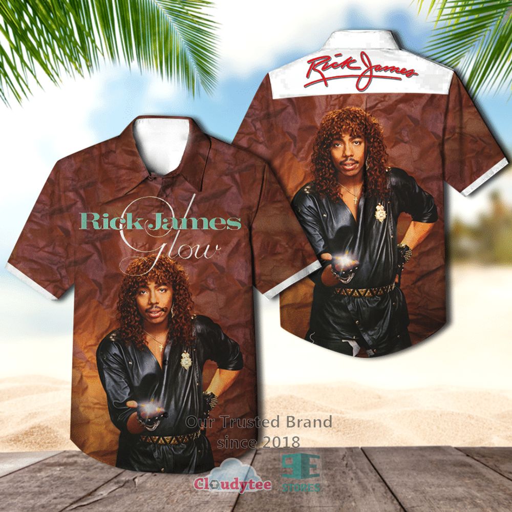 Rick James The Flag Album Hawaiian Shirt