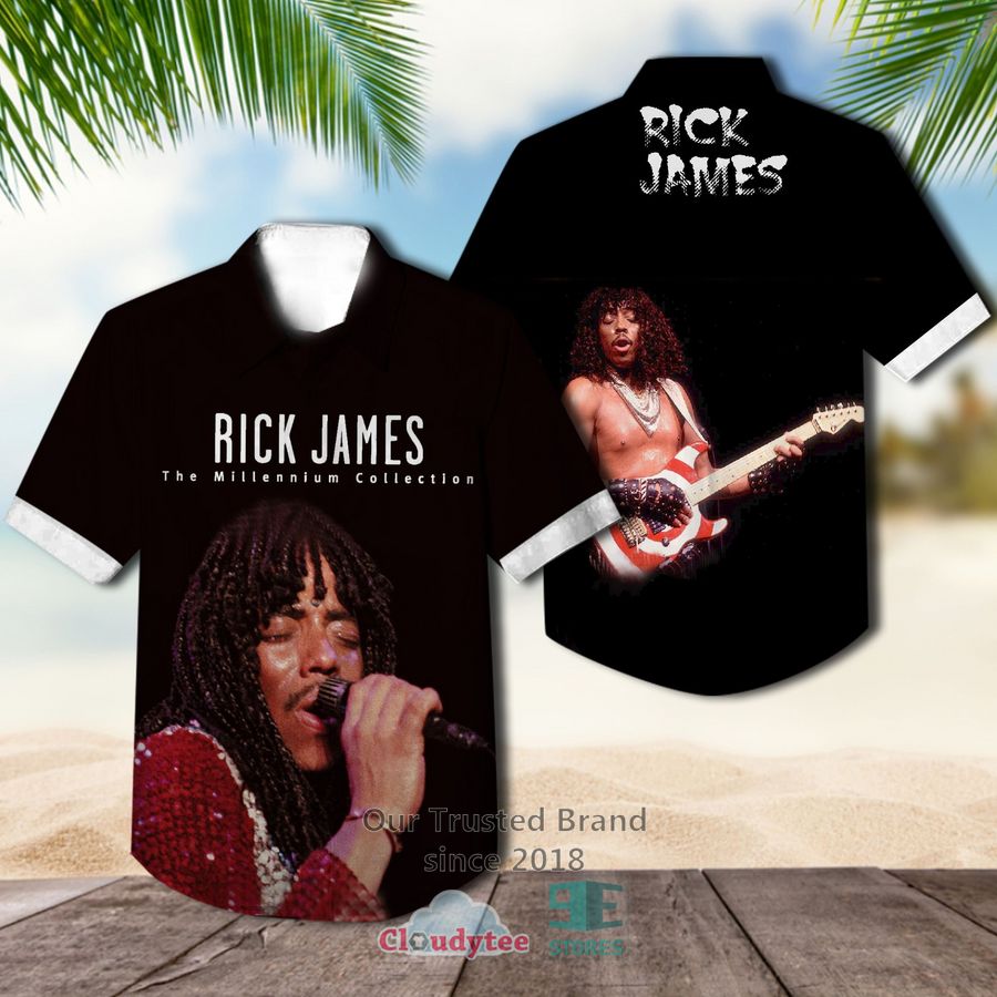 Rick James The Definitive Collection Album Hawaiian Shirt