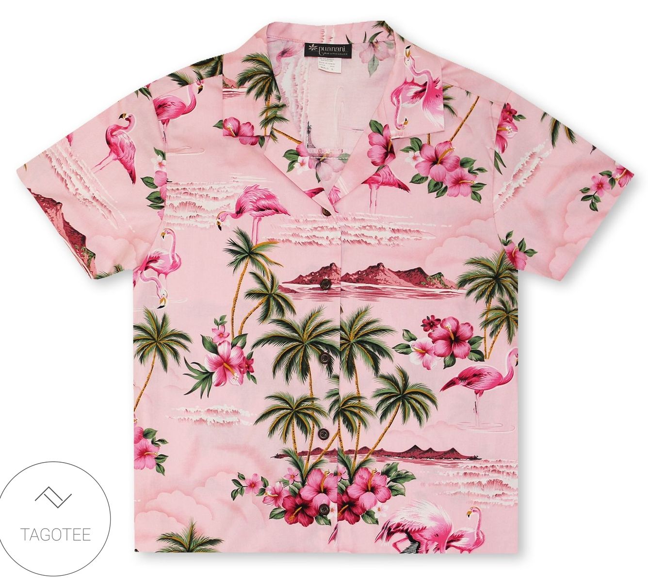 RJC Hawaiian Summer Short Sleeve Hawaiian Beach Shirt