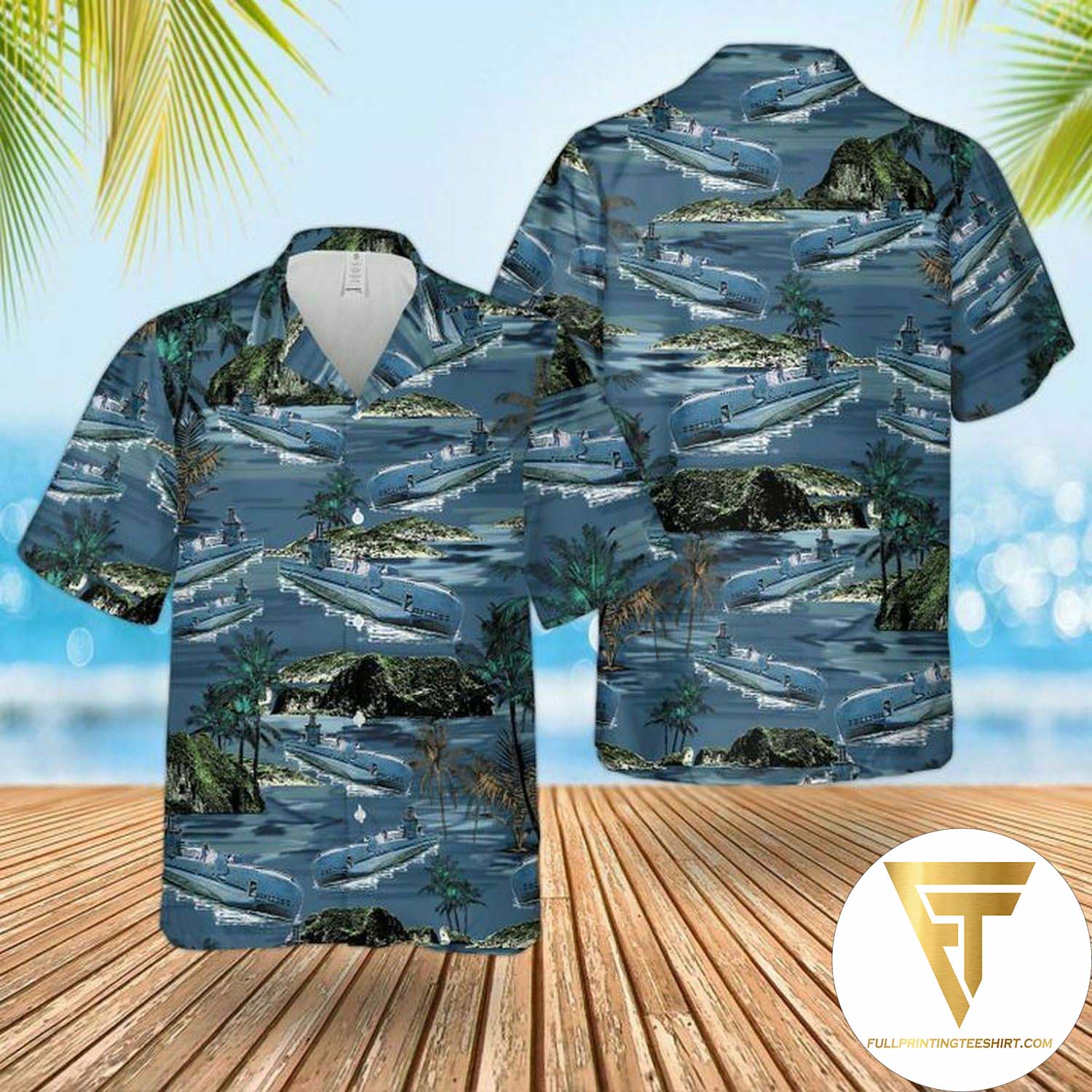 Rn Historical Rfa Fort George A388 Hawaiian Shirt And Beach Shorts