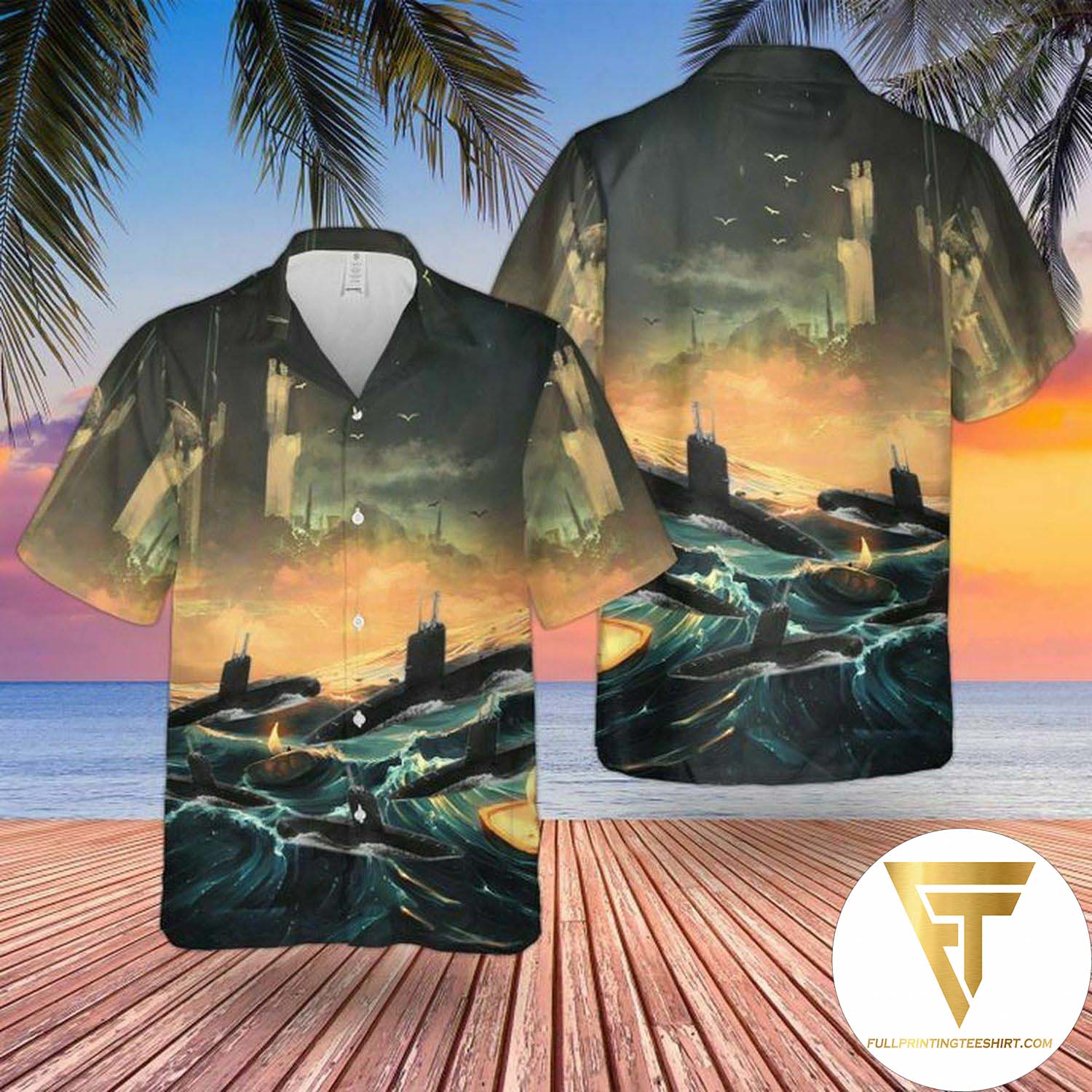 Rn Phantom Ii F-4K Hawaiian Shirt And Beach Shorts