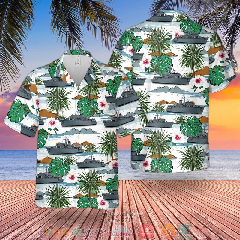 RN HMS Scimitar P284 Hawaiian Shirt