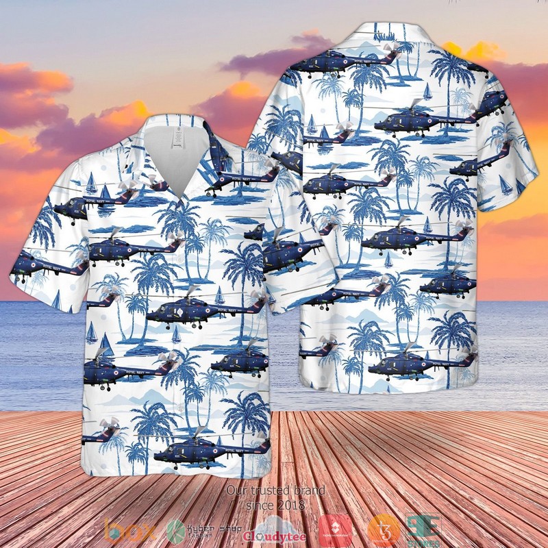 RN Hunt class Mine Countermeasures Vessel Hawaiian Shirt