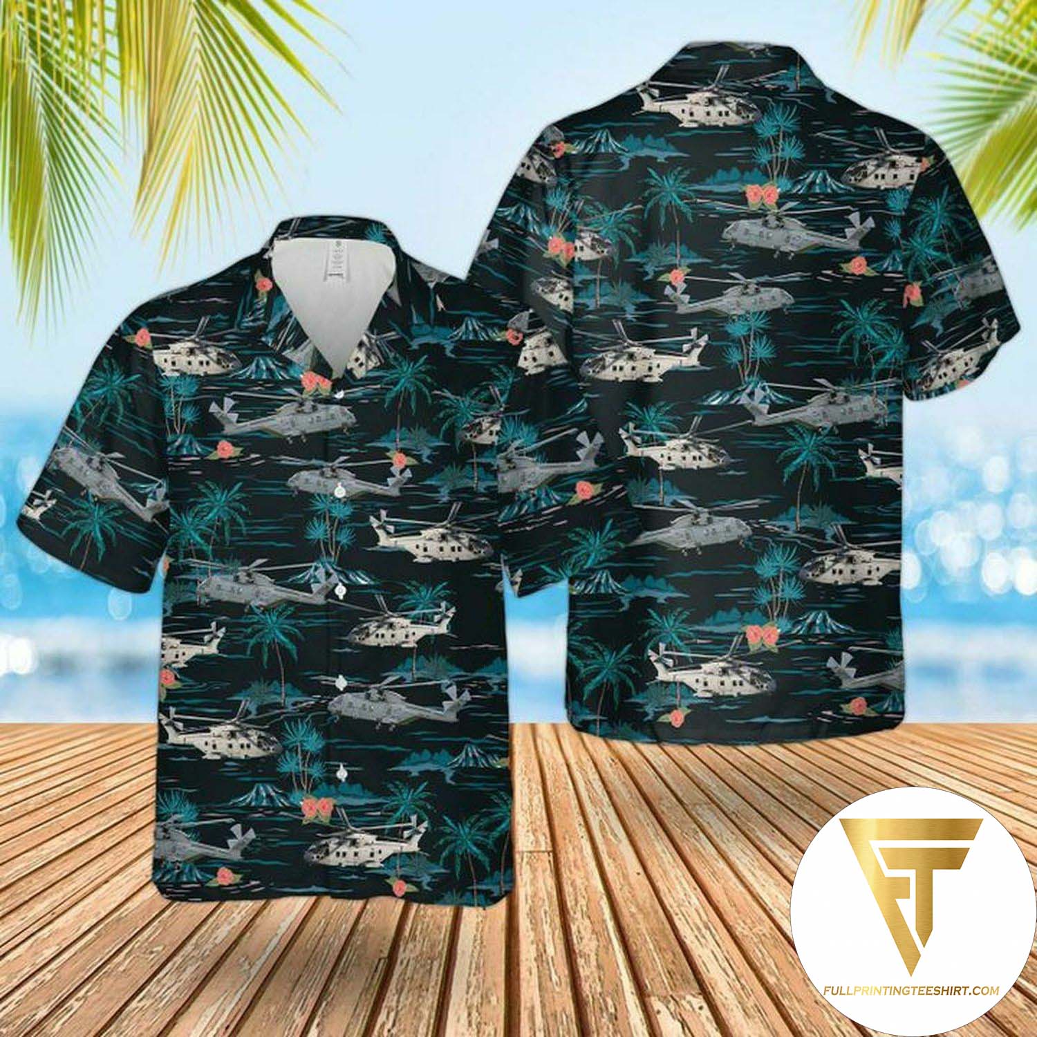 Rn Rfa Fort Victoria A387 Replenishment Oiler Hawaiian Shirt And Beach Shorts