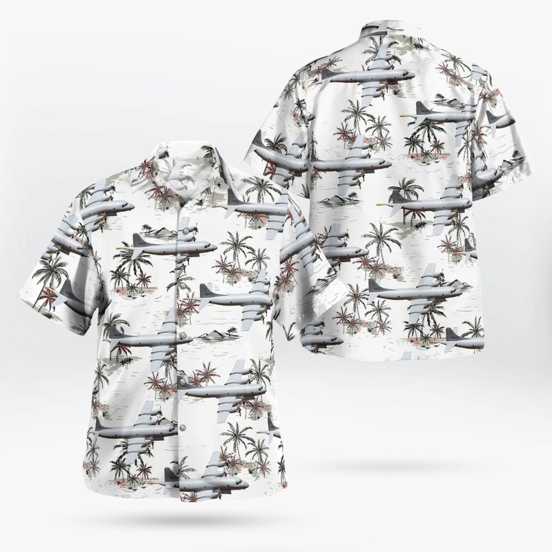 RNoAF Luftforsvaret AgustaWestland Merlin Mk 612 Hawaiian Shirt