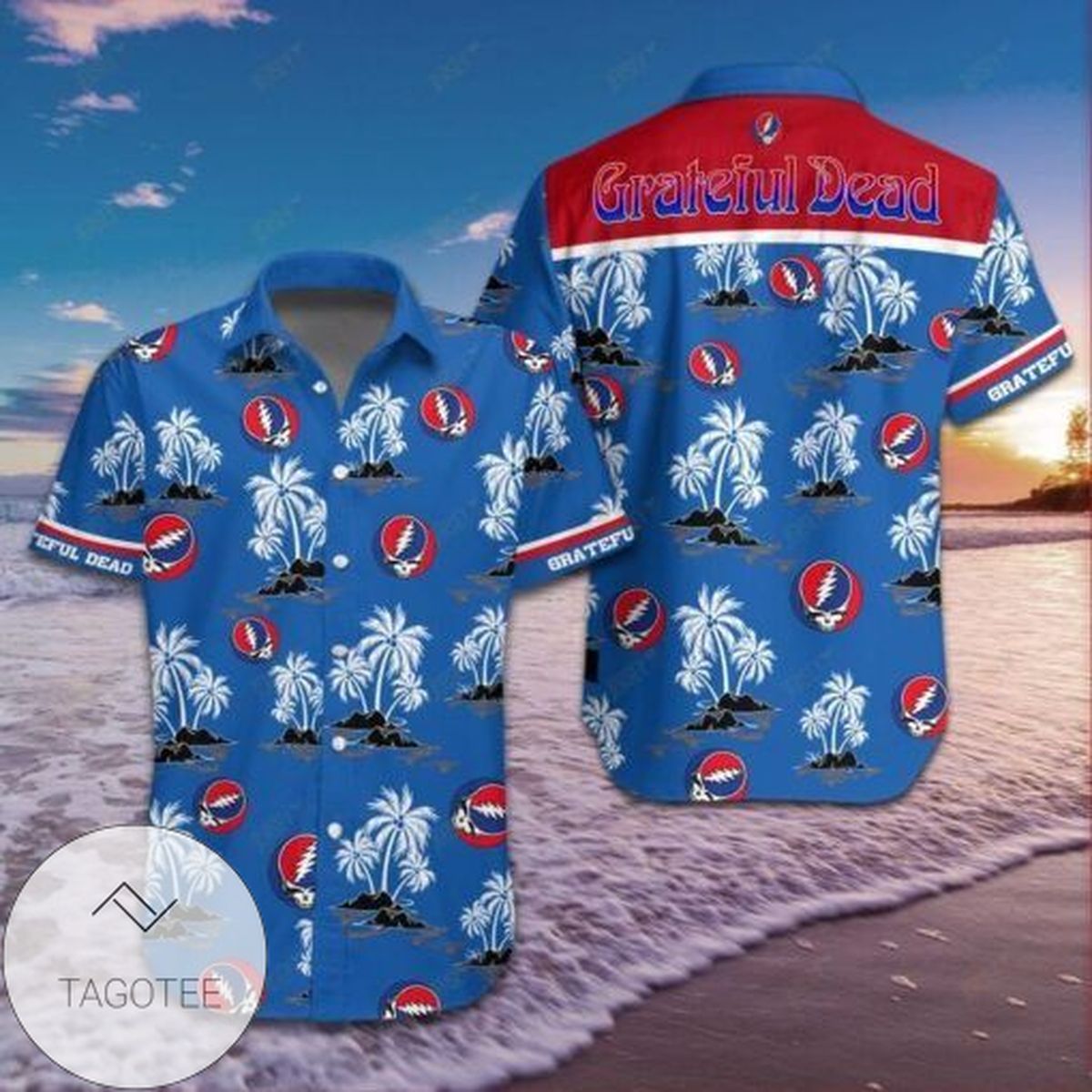 Rock Band Grateful Dead Authentic Hawaiian Shirt 2022 Style 5