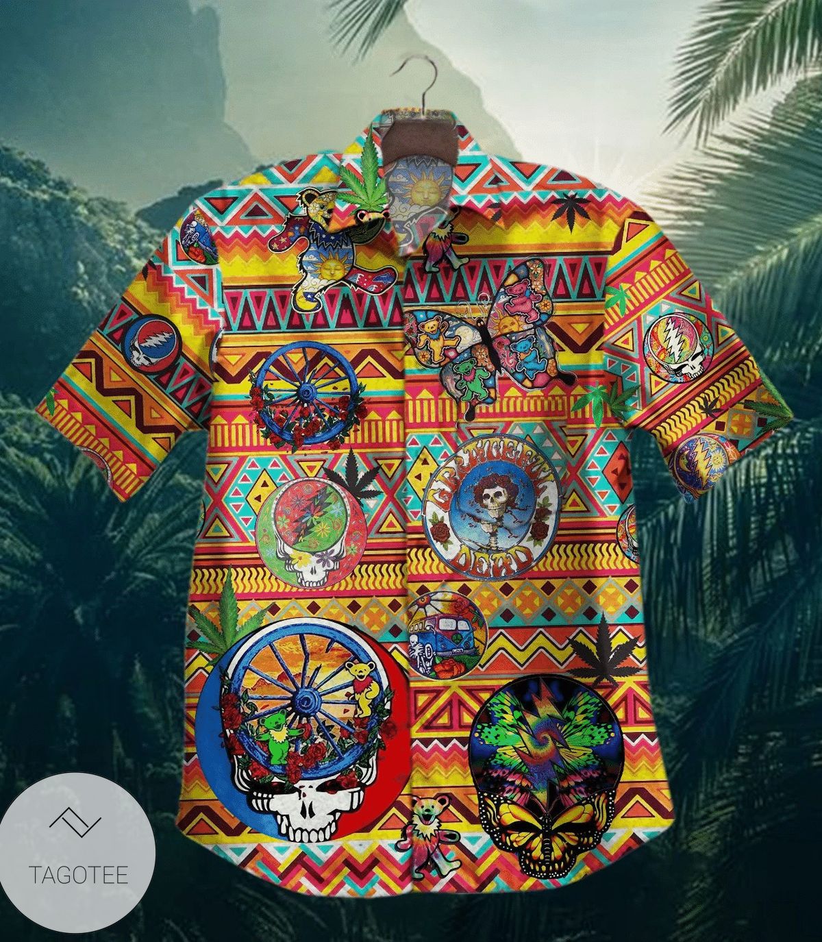 Rock Band Grateful Dead Hawaiian Shirt Style 5