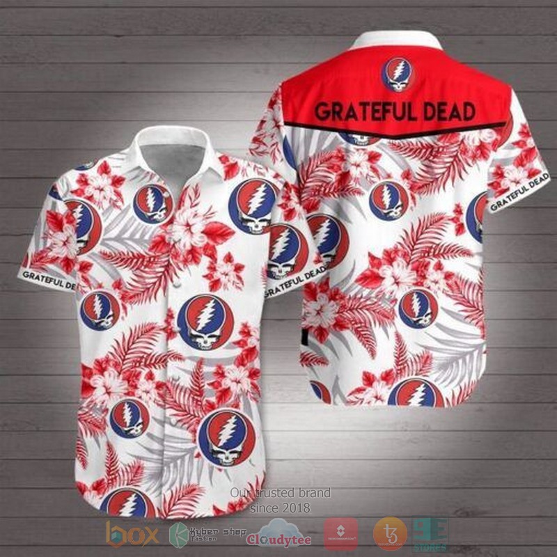 Rock Band Grateful Dead Hawaiian Shirt