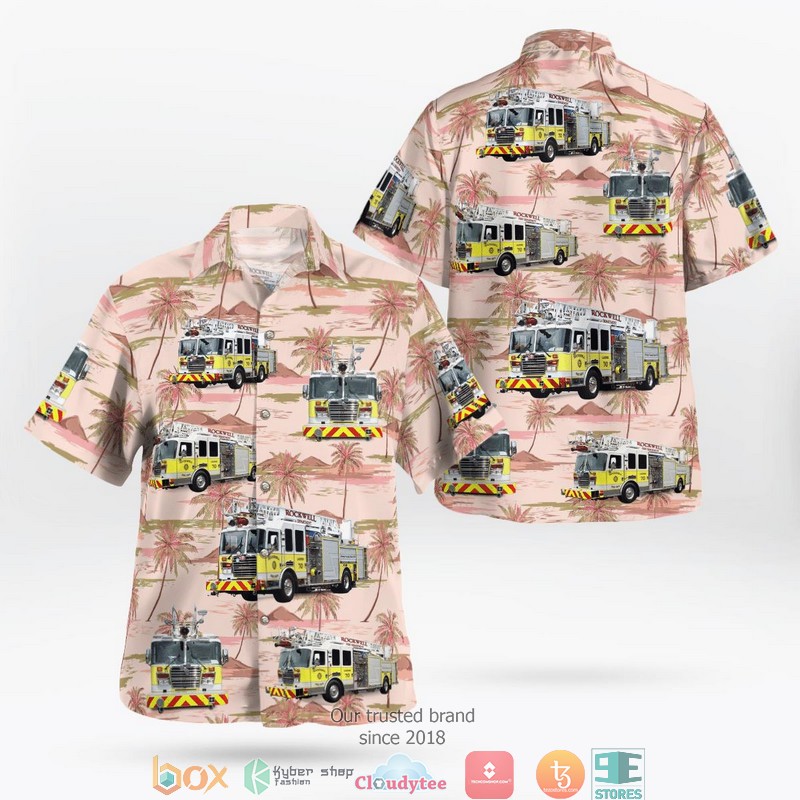 Rolesville North Carolina Rolesville Rural Fire Department Hawaiian Shirt