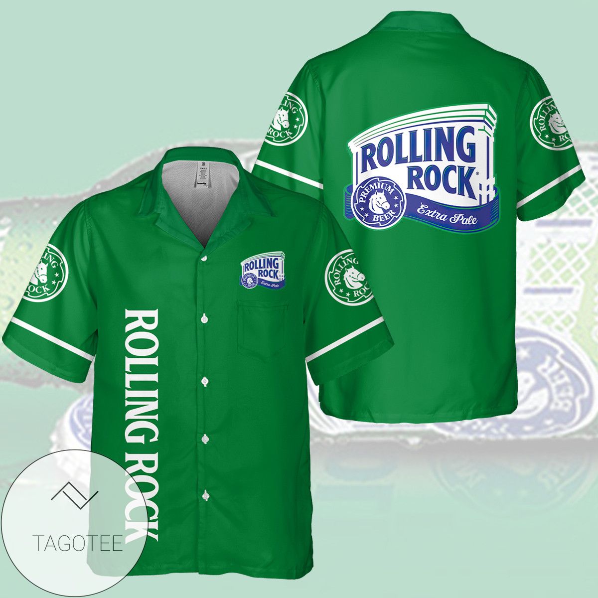 Rolling Rock Hawaiian Shirt