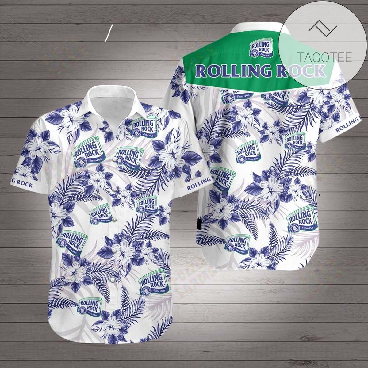 Rolling Rock Hawaiian Shirt