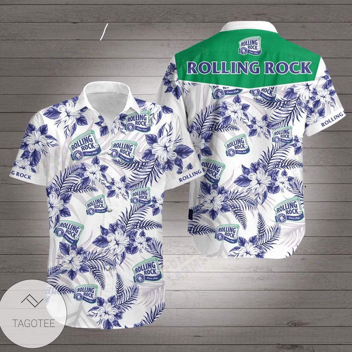 Rolling Skull Hawaiian Graphic Print Short Sleeve Hawaiian Casual Shirt