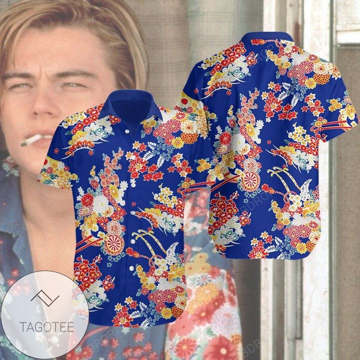 Romeo Montague Leonardo DiCaprio In Romeo & Juliet Summer Hawaiian Shirt