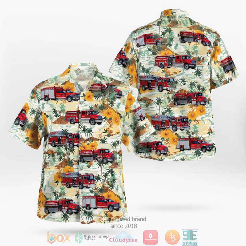 Rooster Farmer Hawaiian Shirt