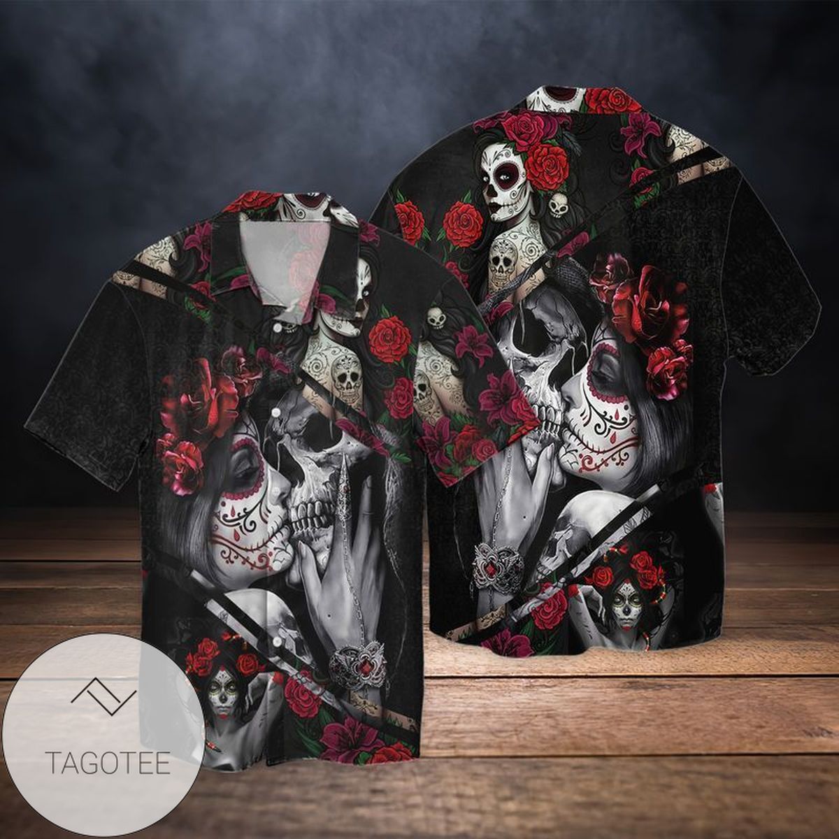 Rose Skull Mexico Hawaiian Shirt