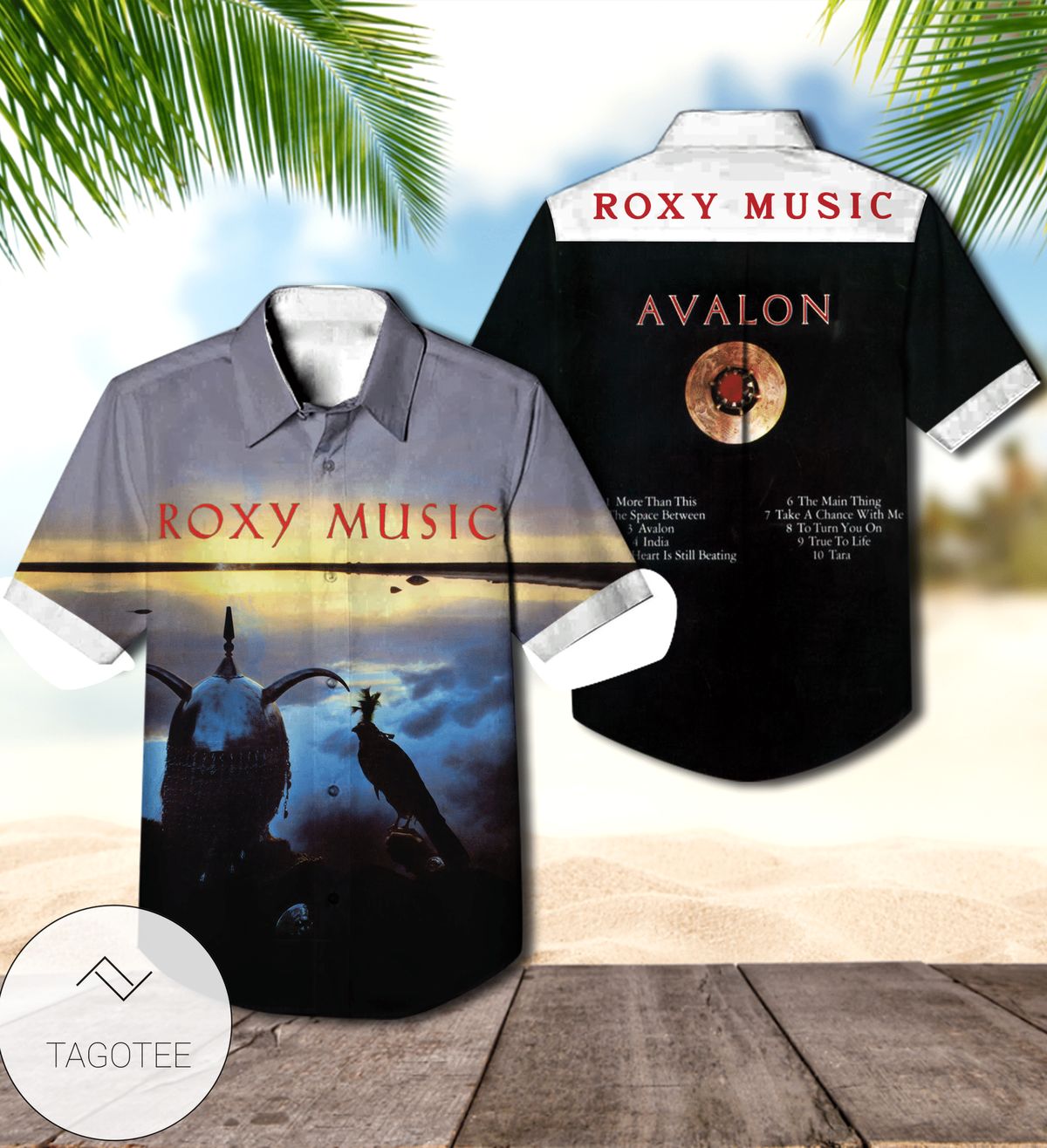 Roxy Music Country Life Album Cover Hawaiian Shirt