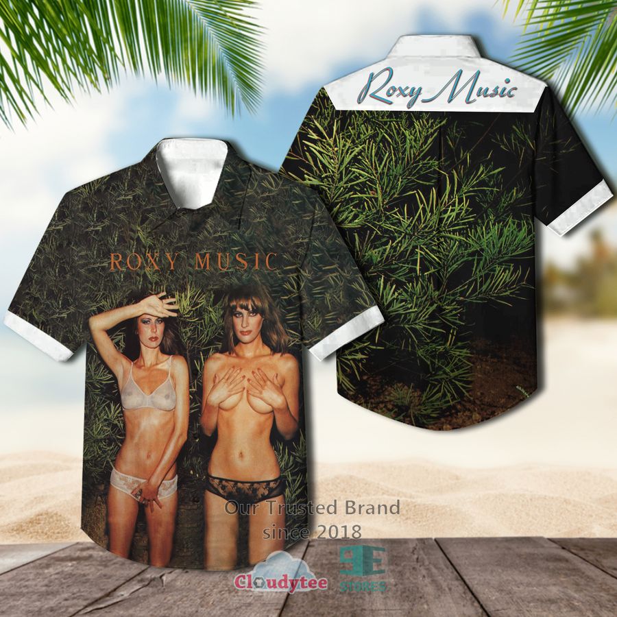 Roxy Music Avalon Album Casual Hawaiian Shirt