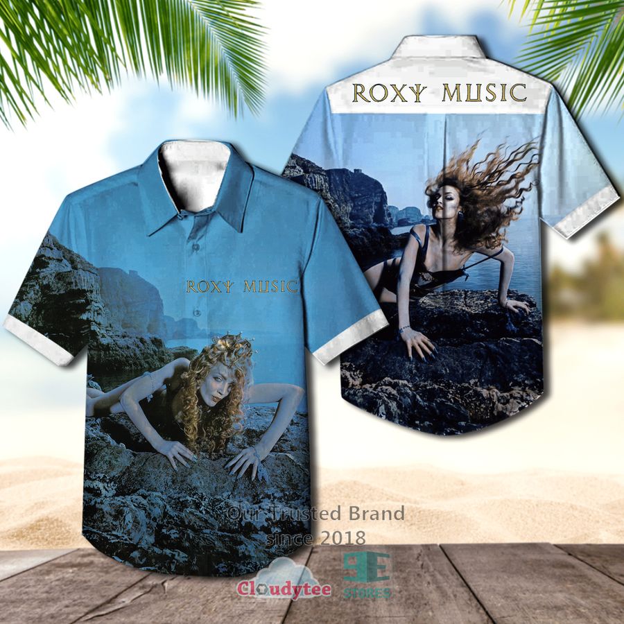 Roxy Music Siren Album Casual Hawaiian Shirt