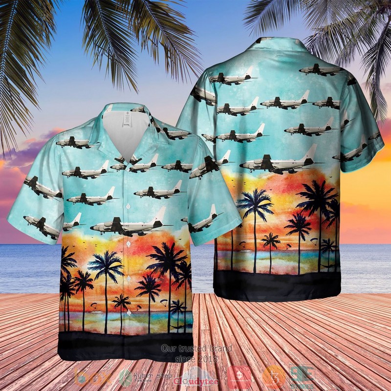 Royal Air Force Boeing E-3D Sentry AEW1 Hawaiian Shirt