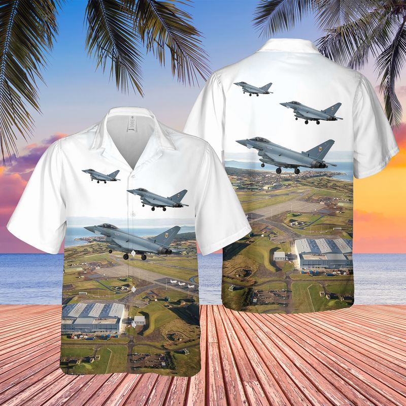 Royal Air Force Eurofighter Typhoon FGR4 Hawaiian Shirt