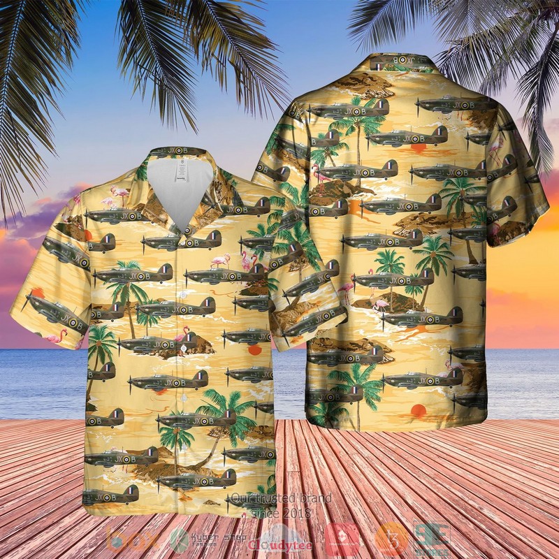 Royal Air Force Hawk T2 Hawaiian Shirt