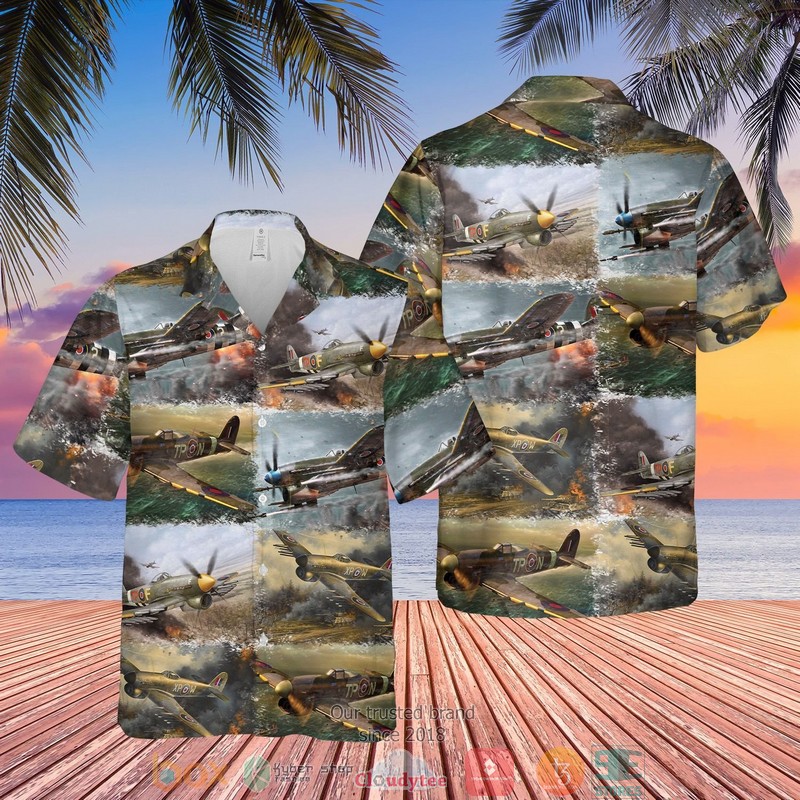 Royal Air Force King Air B200 Of No. 45 Squadron 3D Hawaii Shirt