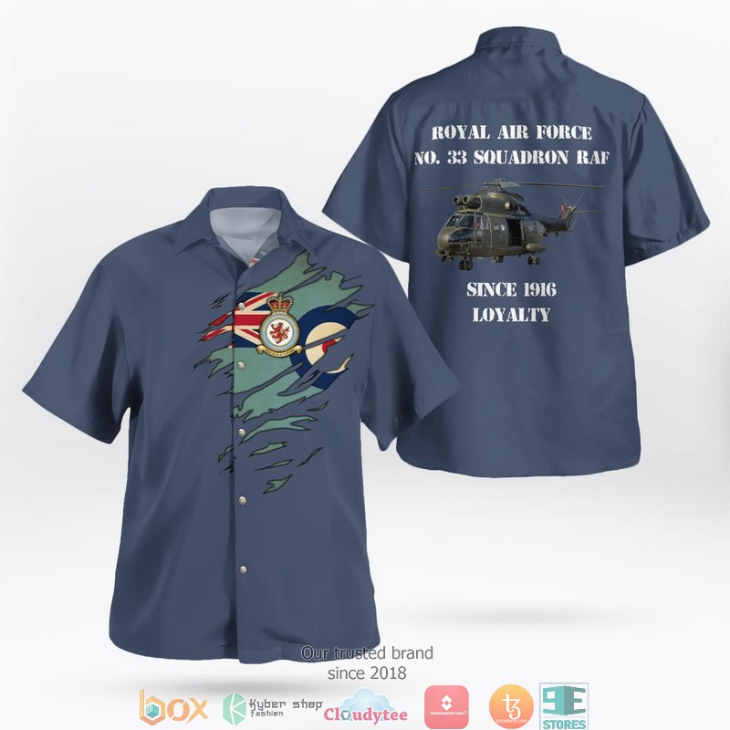 Royal Air Force Phenom T1 Hawaiian Shirt