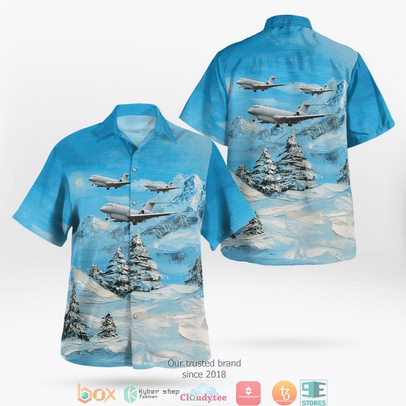 Royal Air Force Supermarine Spitfire Hawaiian Shirt