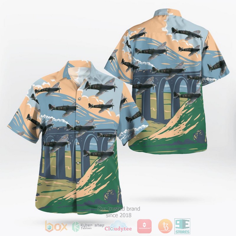 Royal Air Force Sentinel R.1 ZJ692 5 Sqdn. Hawaiian Shirt