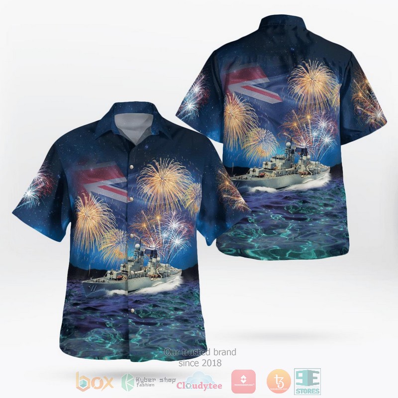 Royal Australian Navy HMAS Vampire D11 Hawaiian Shirt