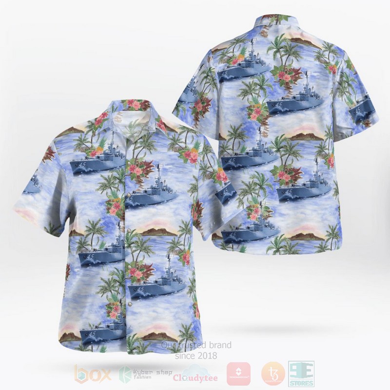 Royal Australian Navy HMAS Vendetta D08 Hawaiian Shirt