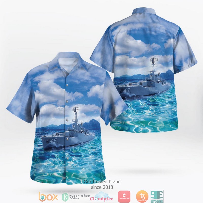 Royal Australian Navy RAN Collins-class Diesel-electric submarine Hawaiian Shirt