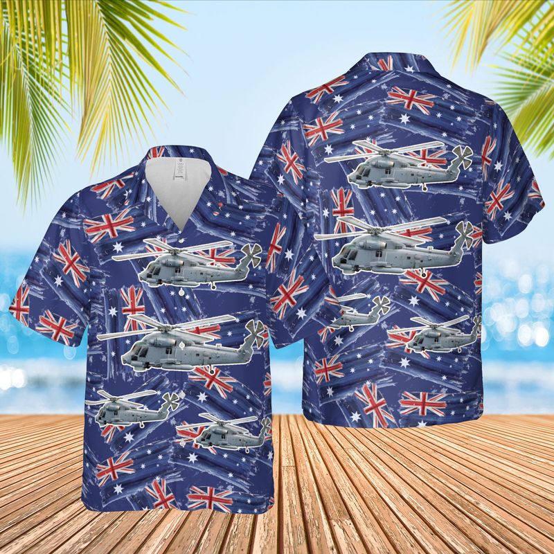 Royal Australian Navy Landing Craft Vehicle and Personnel LCVP Australia Day Hawaiian Shirt