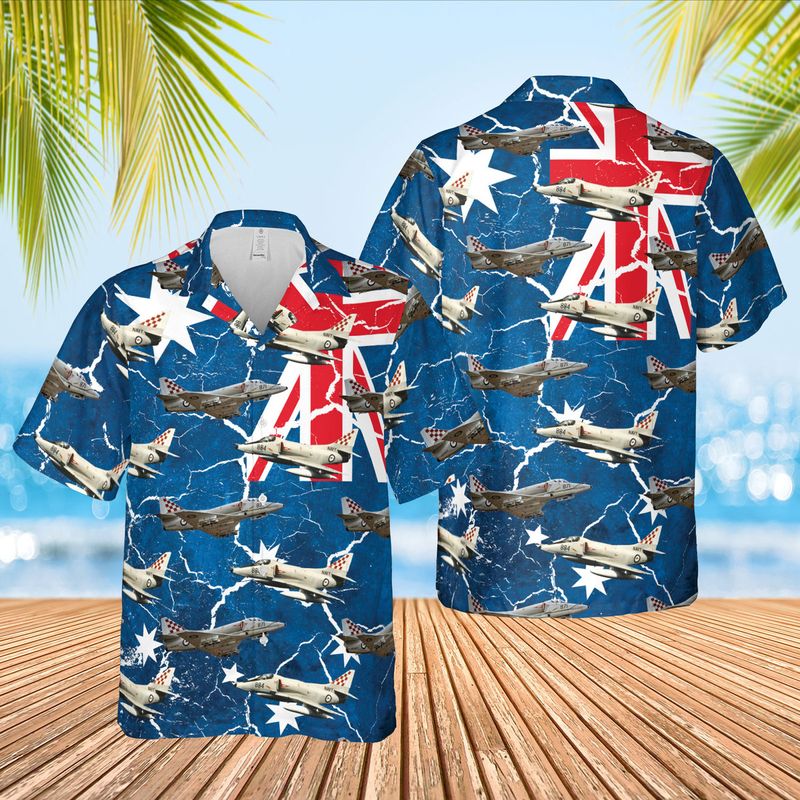 Royal Australian Navy Landing Craft Vehicle and Personnel LCVP Australia Day Hawaiian Shirt