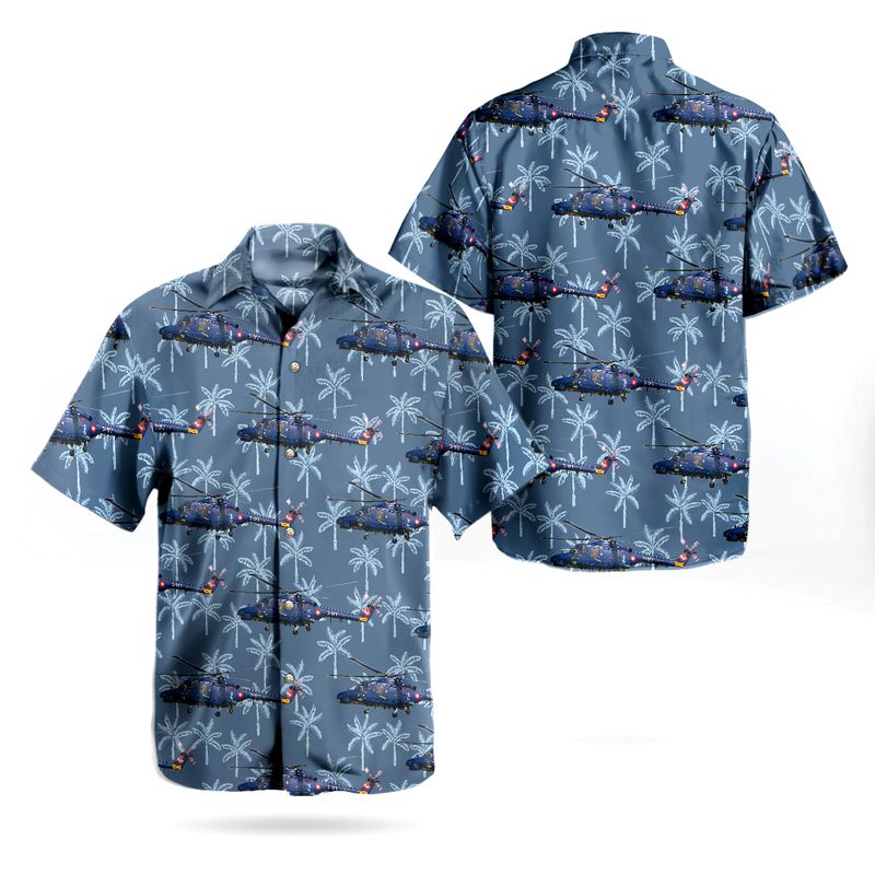 Royal Danish Navy Sovarnet HDMS Vadderen F359 Hawaiian Shirt