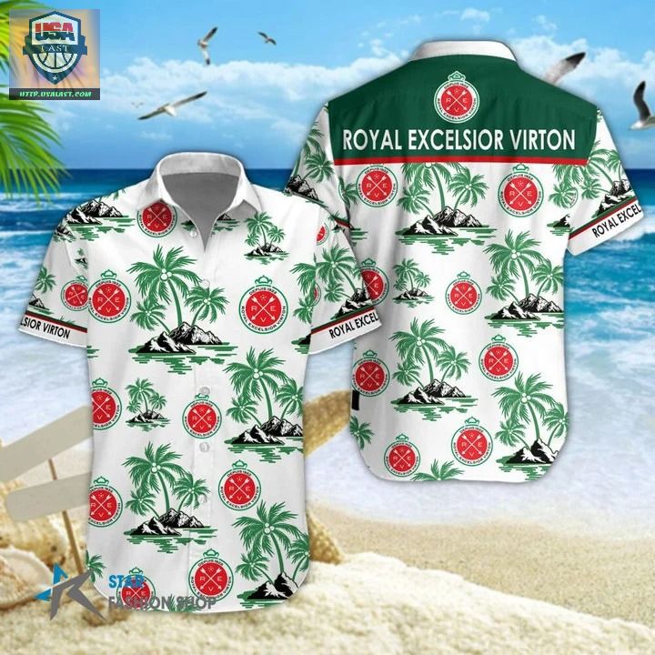 Royal Excel Mouscron Football Club Hawaiian Shirt